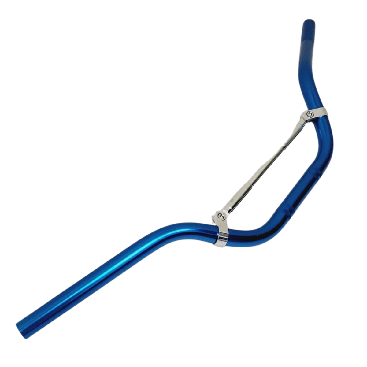 MANUBRIO DE MOTO ENDURO 7/8 CON TENSOR AZUL - 2