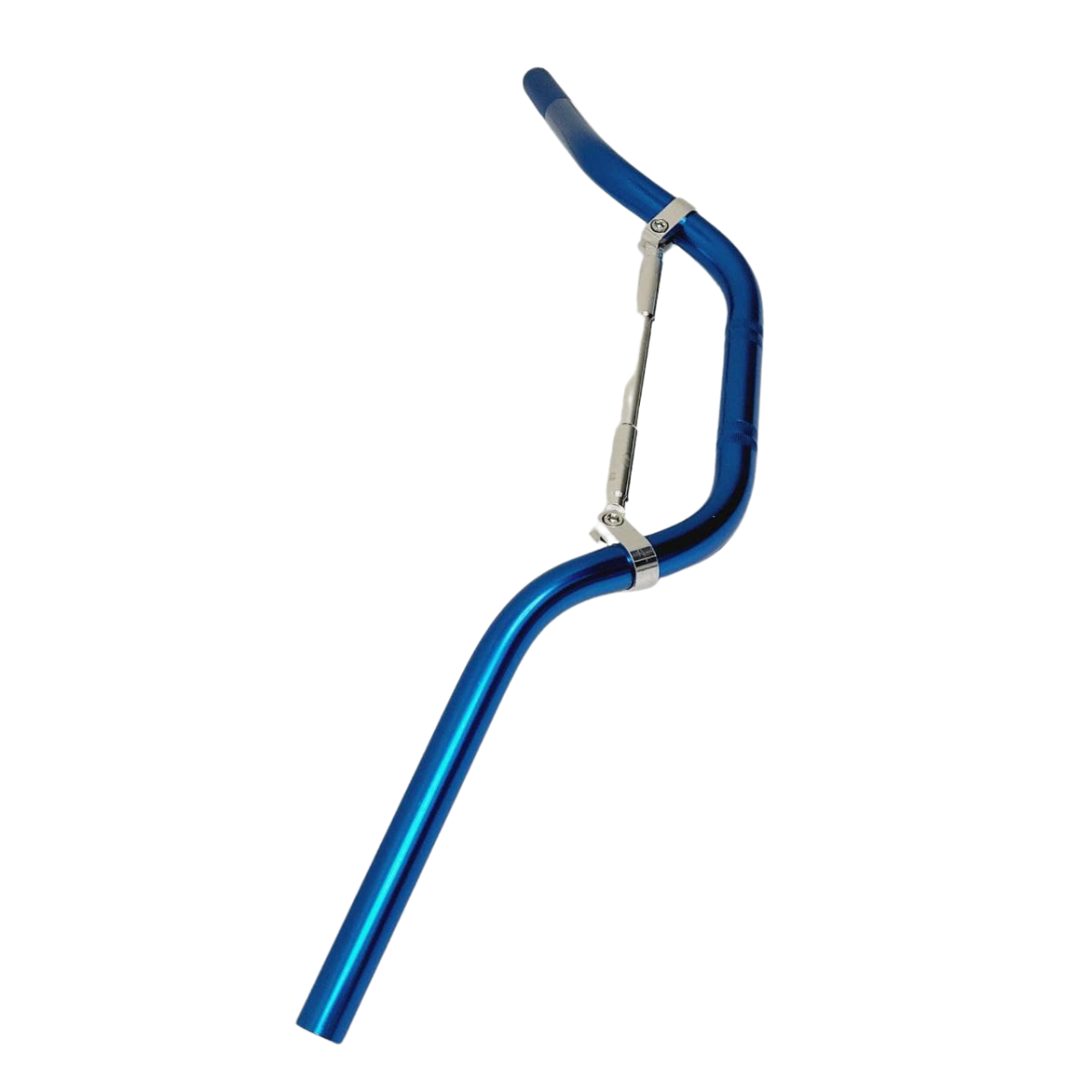 MANUBRIO DE MOTO ENDURO 7/8 CON TENSOR AZUL - 4