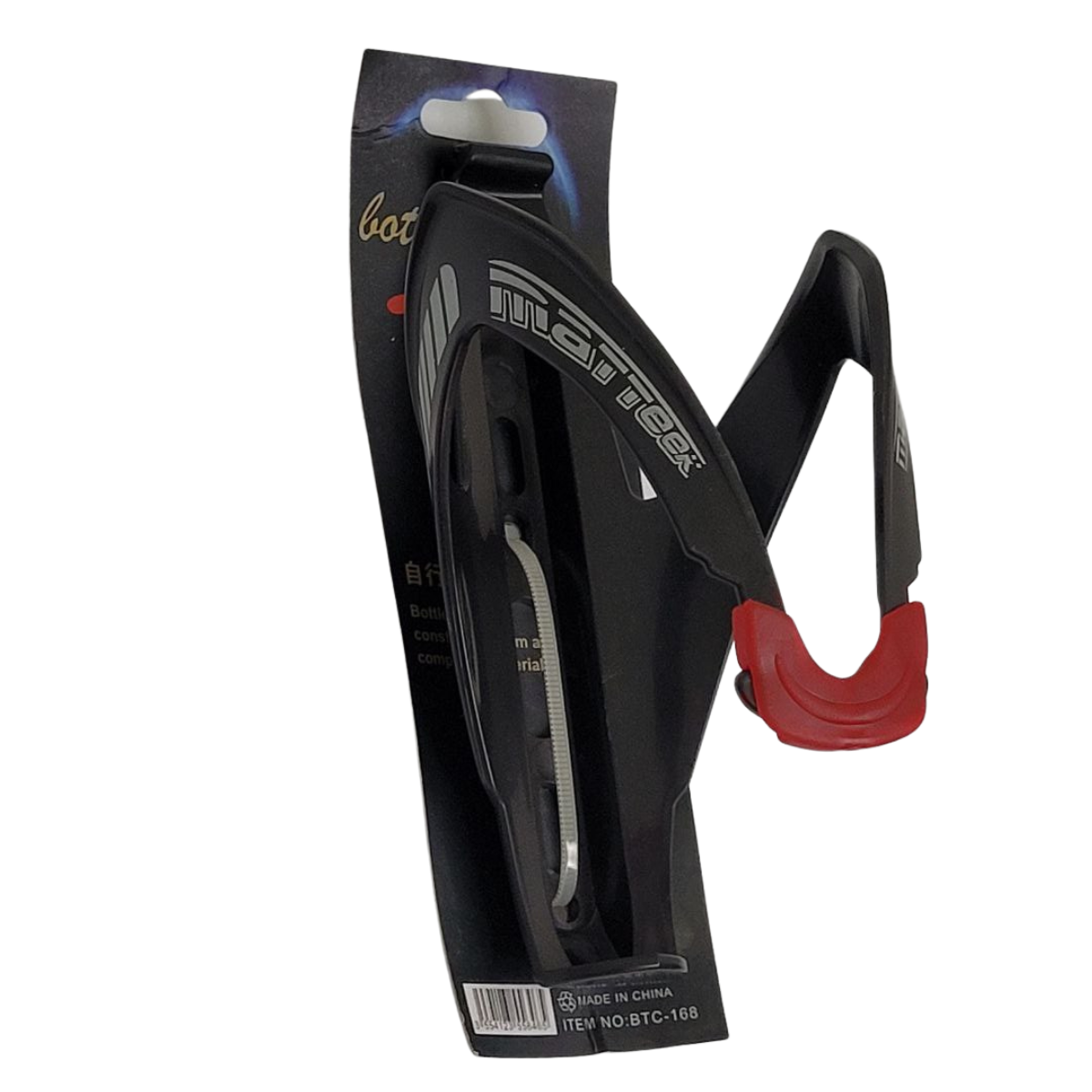 PORTA BOTELLA CARAMAYOLA BICICLETA SOPORTE BOTELLA | NEGRO - 3