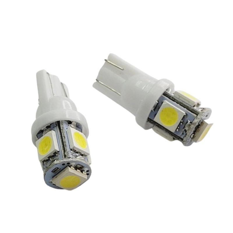 PAR DE AMPOLLETAS COLA DE PEZ 5 LED - 1