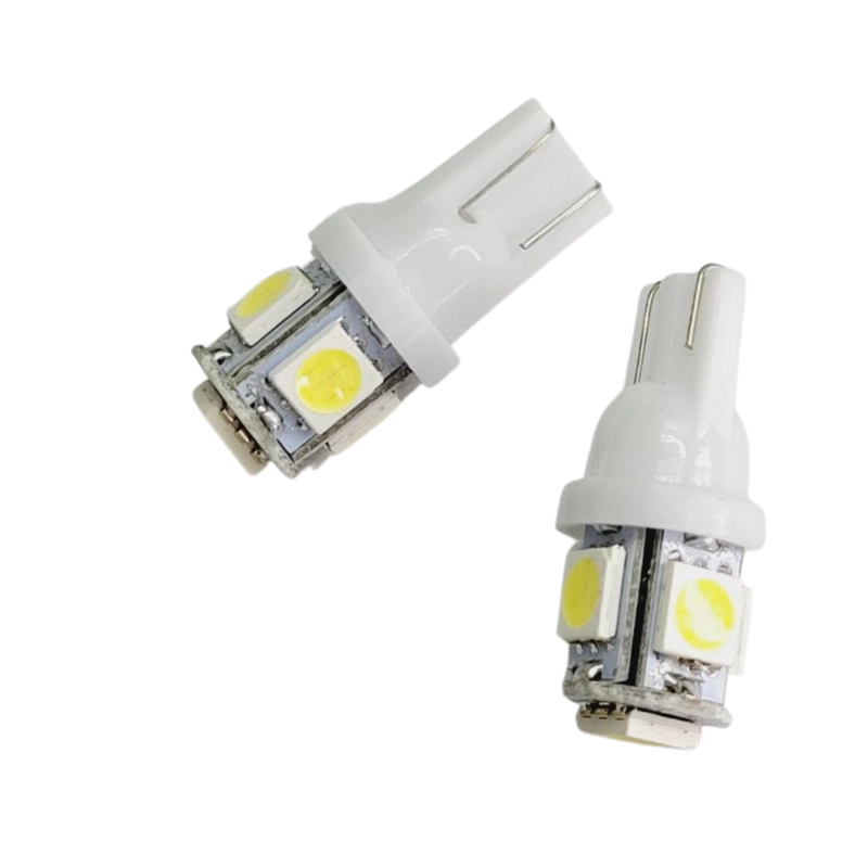 PAR DE AMPOLLETAS COLA DE PEZ 5 LED - 2
