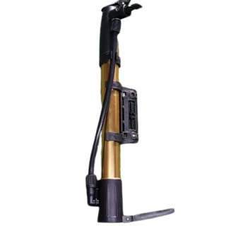BOMBIN INFLADOR PARA BICICLETAS PELOTAS Y OTROS | DORADO | DORADO - 1