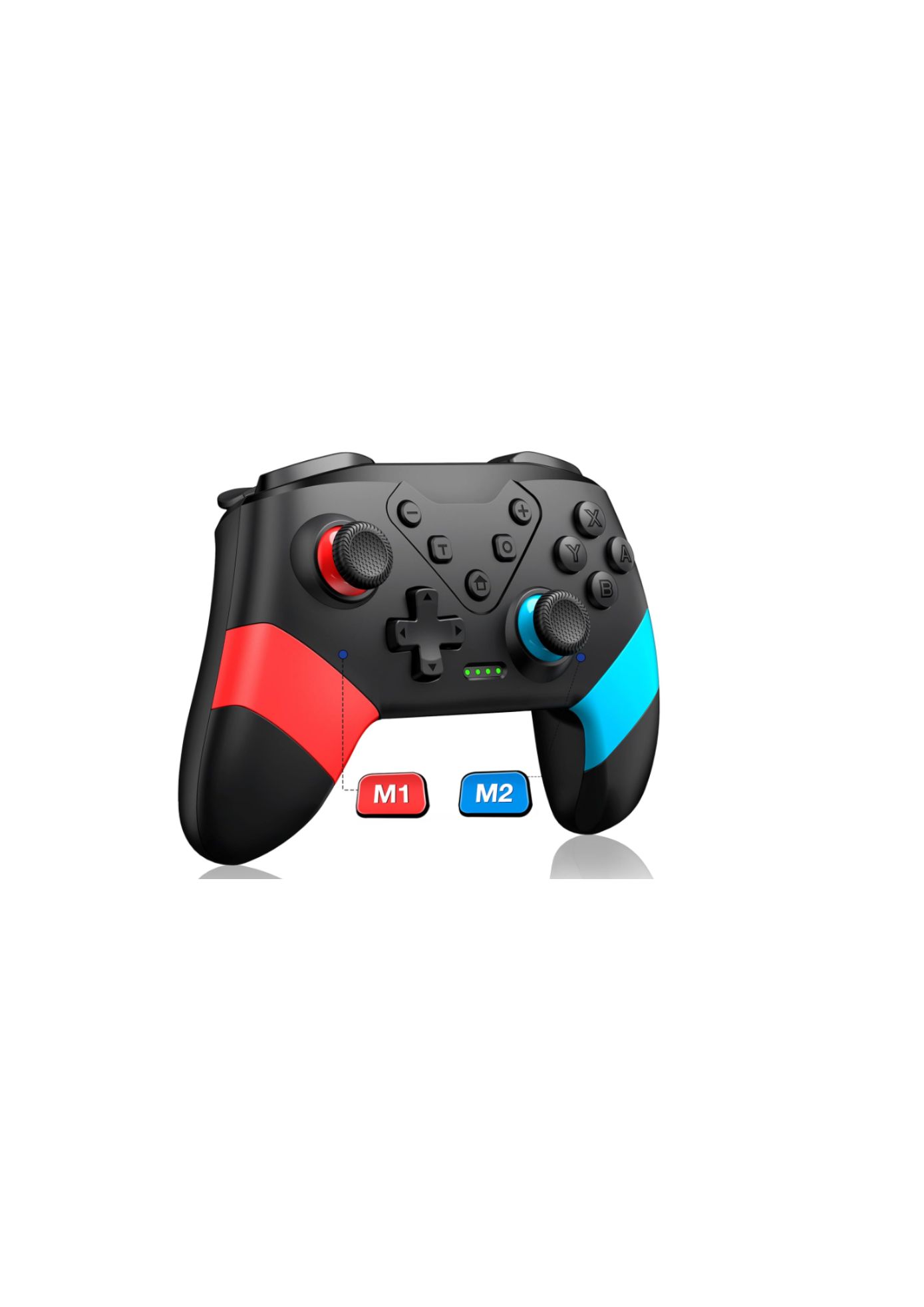 PRO CONTROLLER NINTENDO SWITCH NINJA PLUSO OX - 1