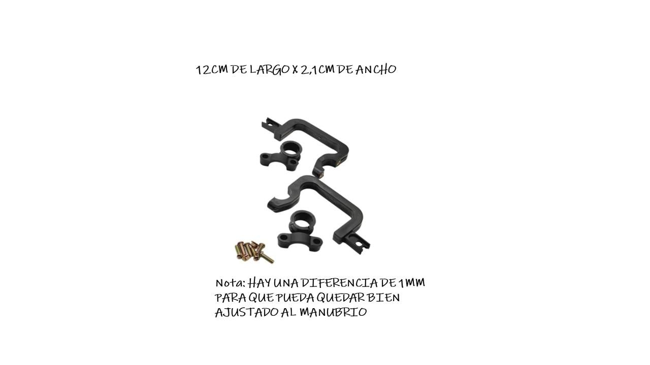CUBRE PUÑOS REJILLA UNIVERSAL MOTO ATV 22MM - 3