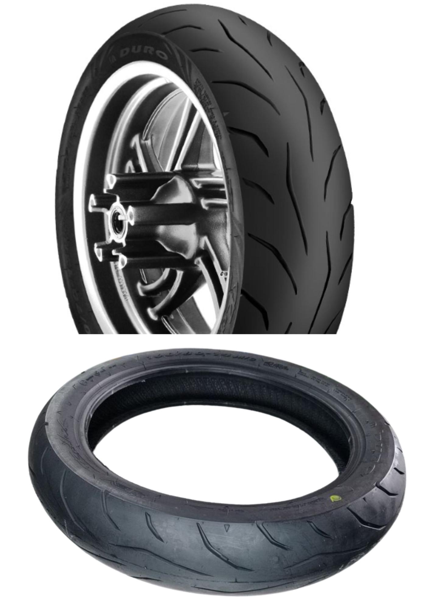NEUMÁTICO MOTO 100/80-14 DURO - 1
