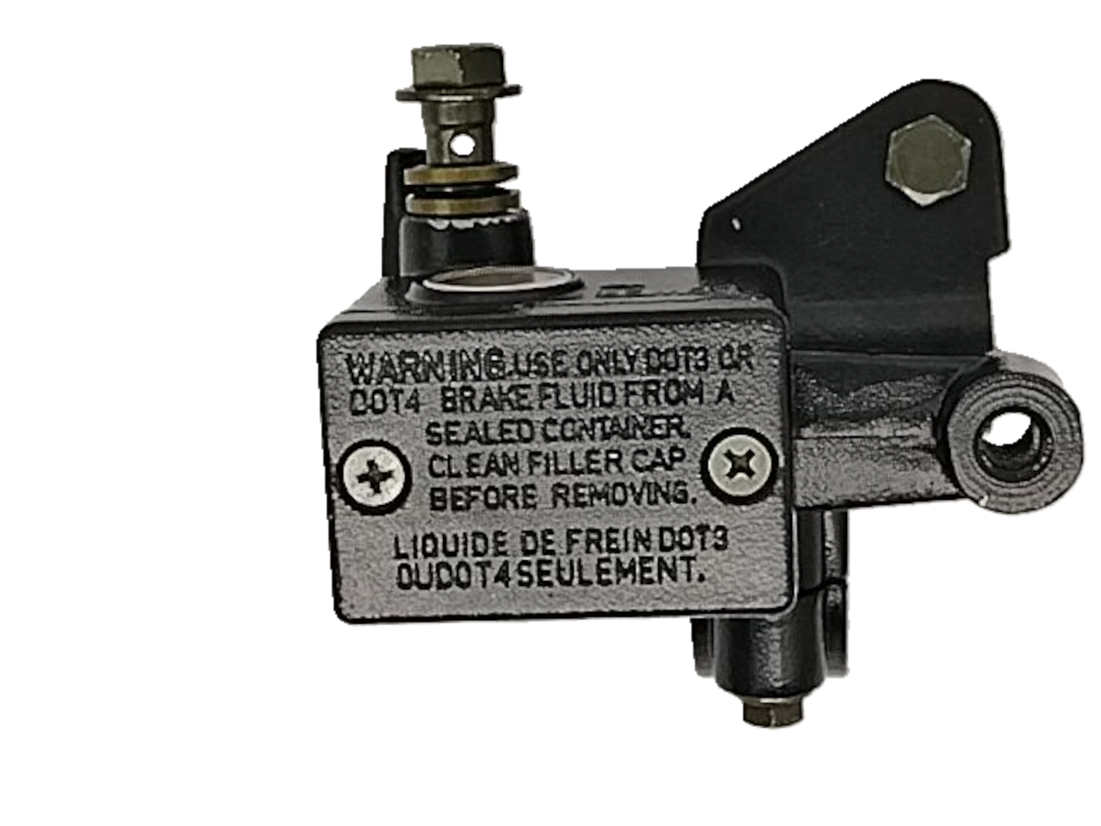 BOMBA FRENO SCOOTER GY6 125 150 UNIVERSAL CROMADO M8 MAX - 3