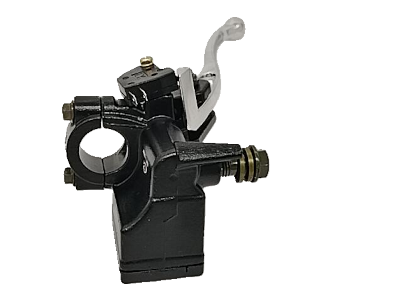 BOMBA FRENO SCOOTER GY6 125 150 UNIVERSAL CROMADO M8 MAX - 4