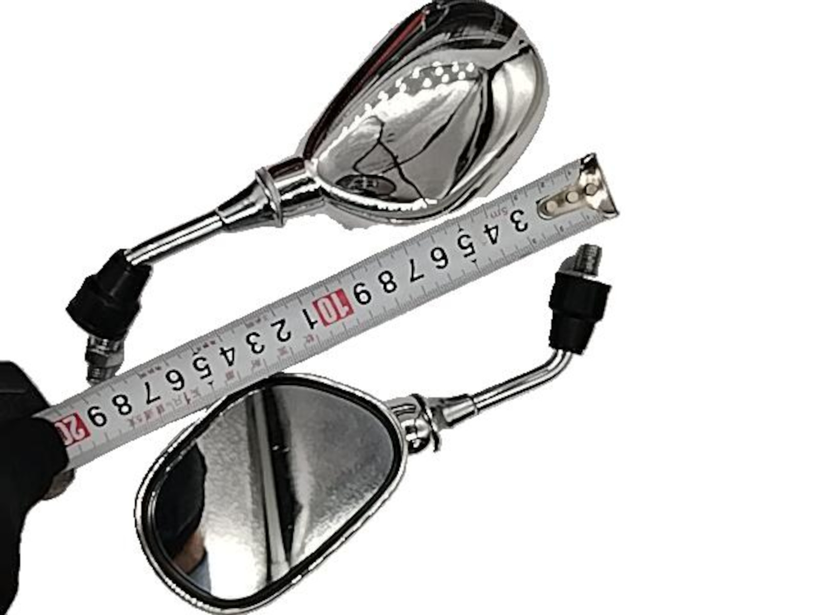 ESPEJO MOTO METAL PERNO 10MM / 20CM BJ - 5