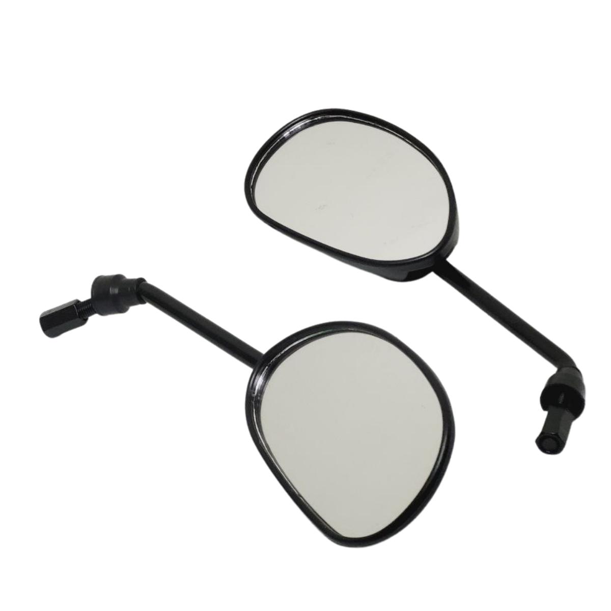 ESPEJOS UNIVERSALES MOTO HILO 10MM - 1