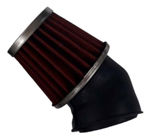 FILTRO DE AIRE CURVO PARA MOTO ADAPTABLE DE 28 MM A 48MM - 1
