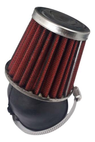 FILTRO DE AIRE CURVO PARA MOTO ADAPTABLE DE 28 MM A 48MM - 3