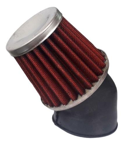 FILTRO DE AIRE CURVO PARA MOTO ADAPTABLE DE 28 MM A 48MM - 5