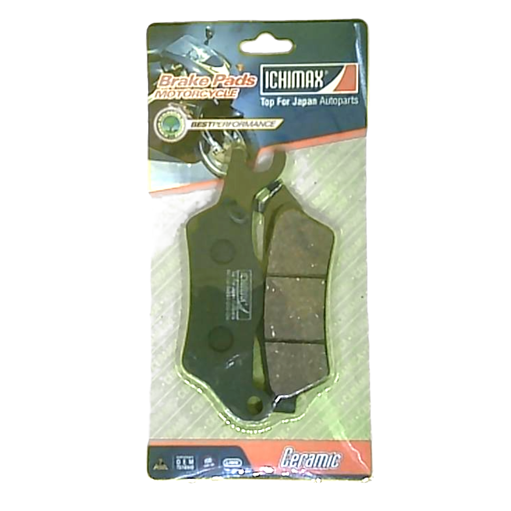PASTILLA DE FRENO CERÁMICA – HONDA INVICTA / GIXXER – ICHIMAX - 6