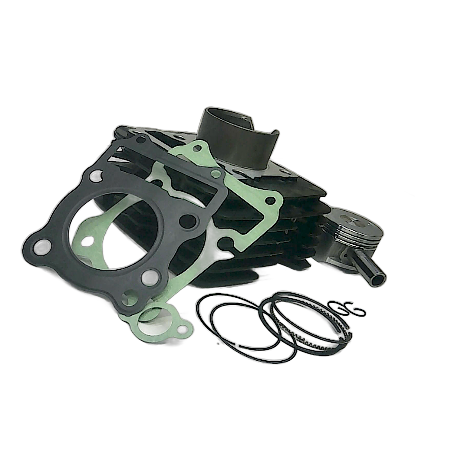 CILINDRO COMPLETO PARA MOTO GZ150 / EN150 STD 57MM P15 VITRIX - 2