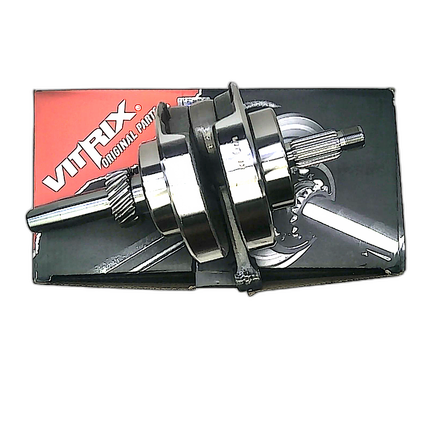 CIGÜEÑAL PARA MOTO CG200 VARILLERO P15 VITRIX - 2