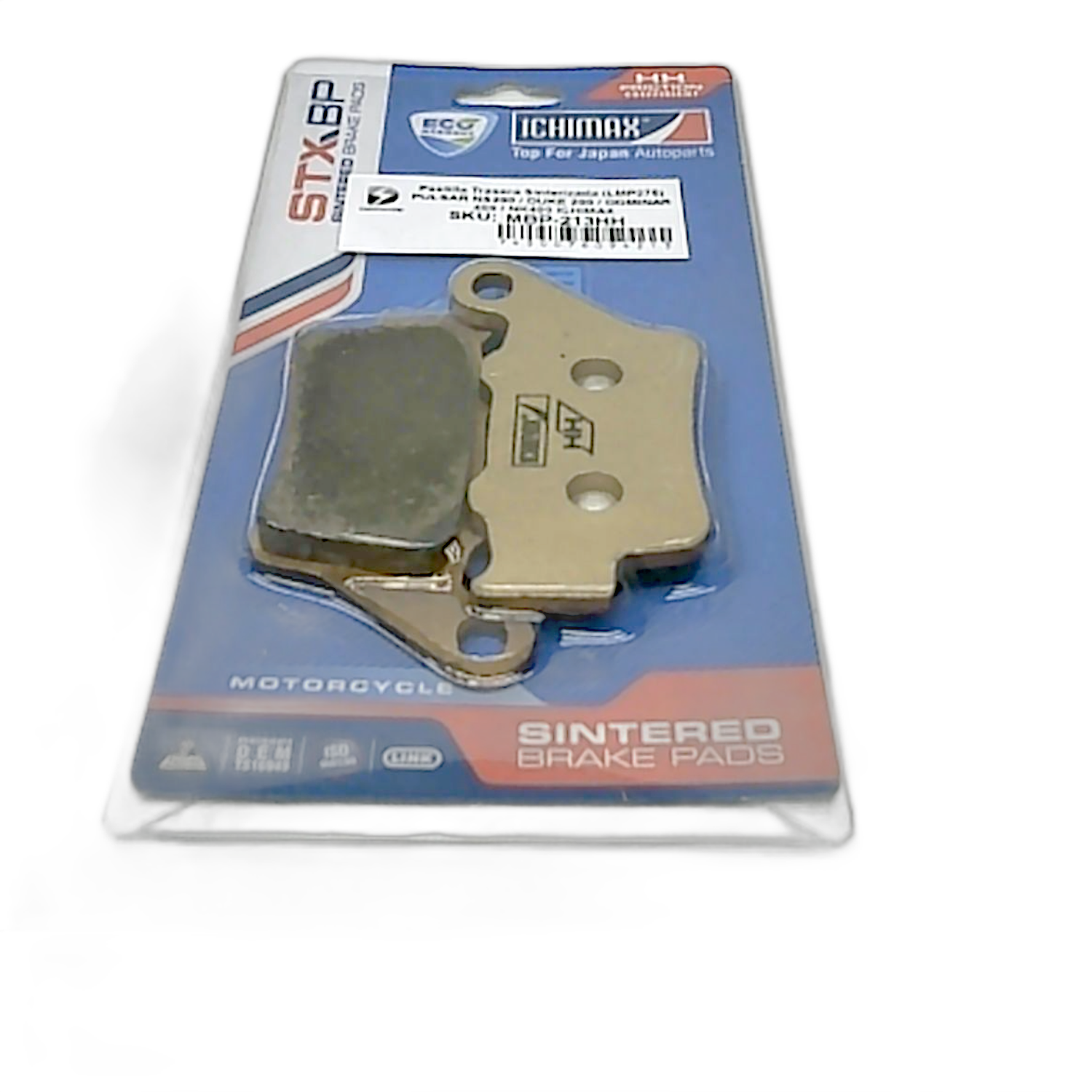 PASTILLA TRASERA SINTERIZADA (LMP275) PULSAR NS200 / DUKE 200 / DOMINAR 400 / NK400 ICHIMAX - 4