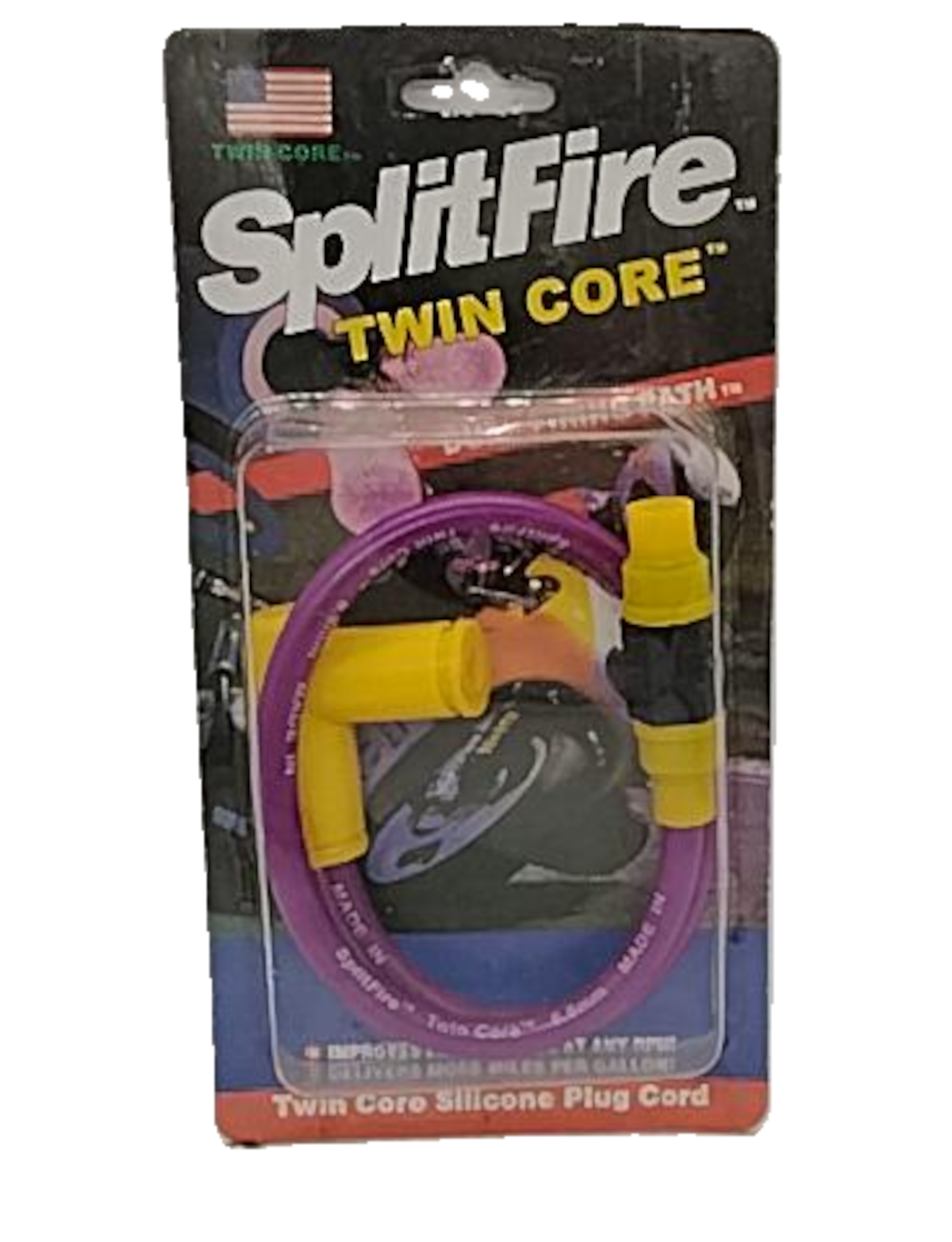 CABLE BUJIA CON CACHIMBA RACING SPLITFIRE - 1