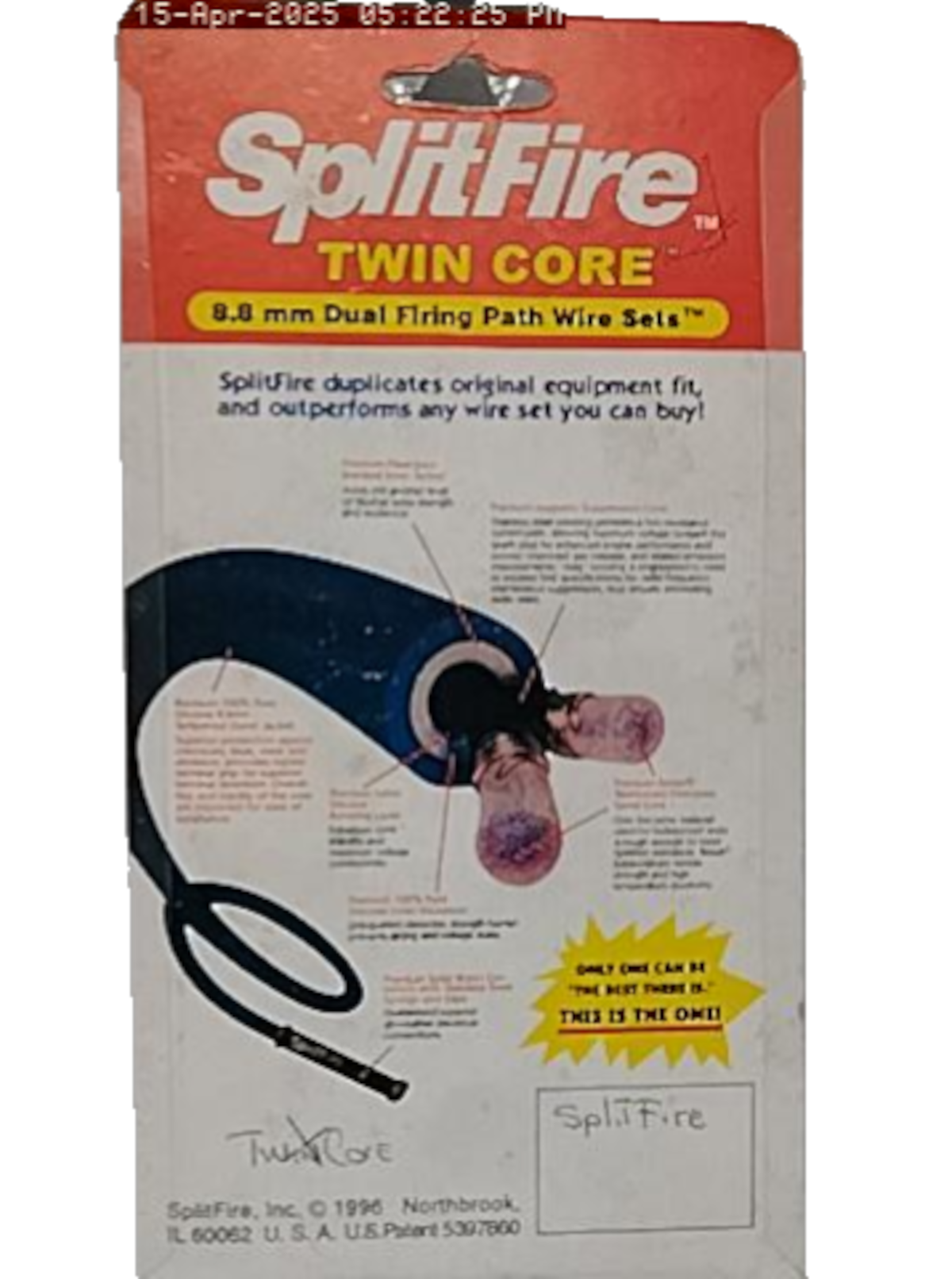 CABLE BUJIA CON CACHIMBA RACING SPLITFIRE - 4