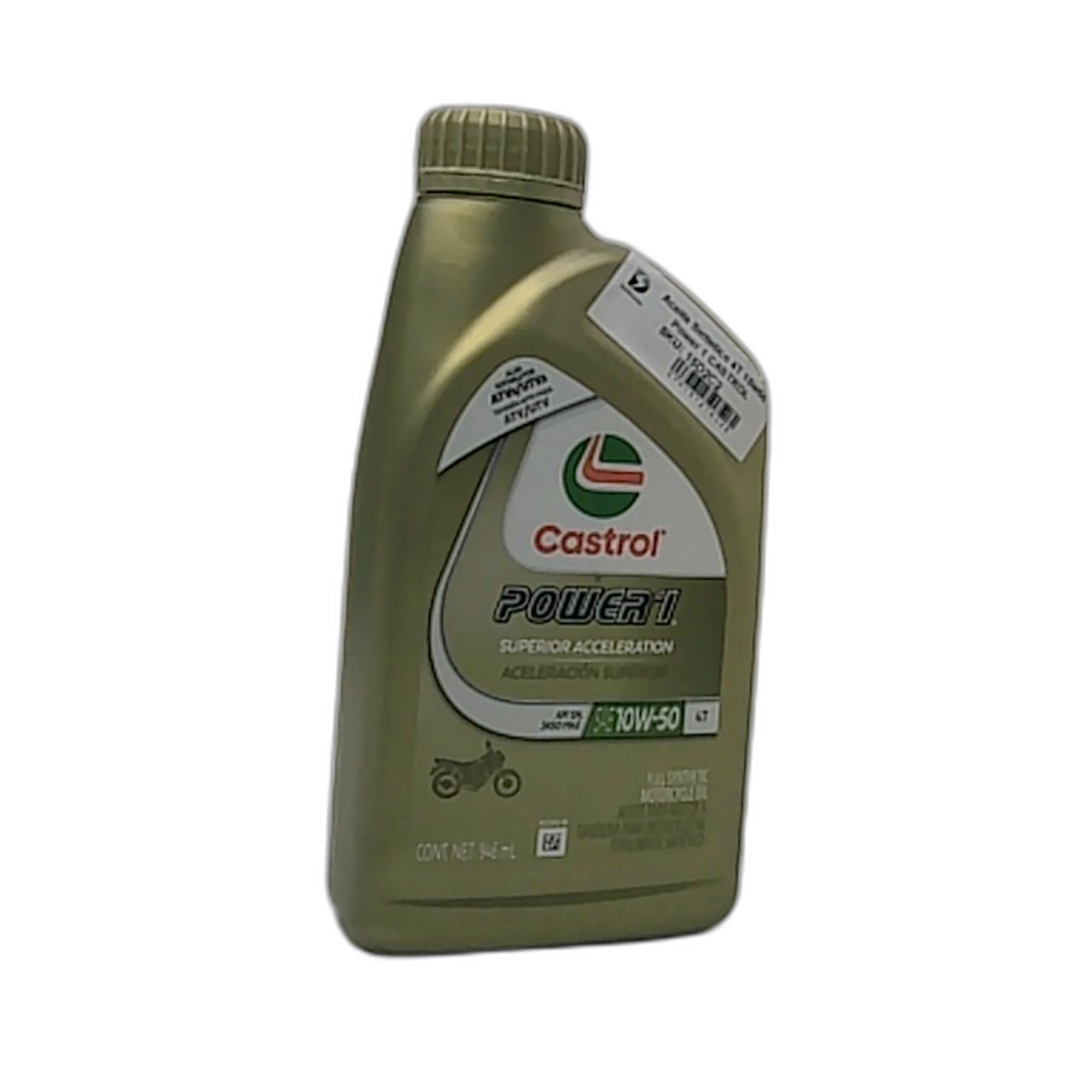 ACEITE SINTETICO 4T 10W50 POWER 1 CASTRO - 9