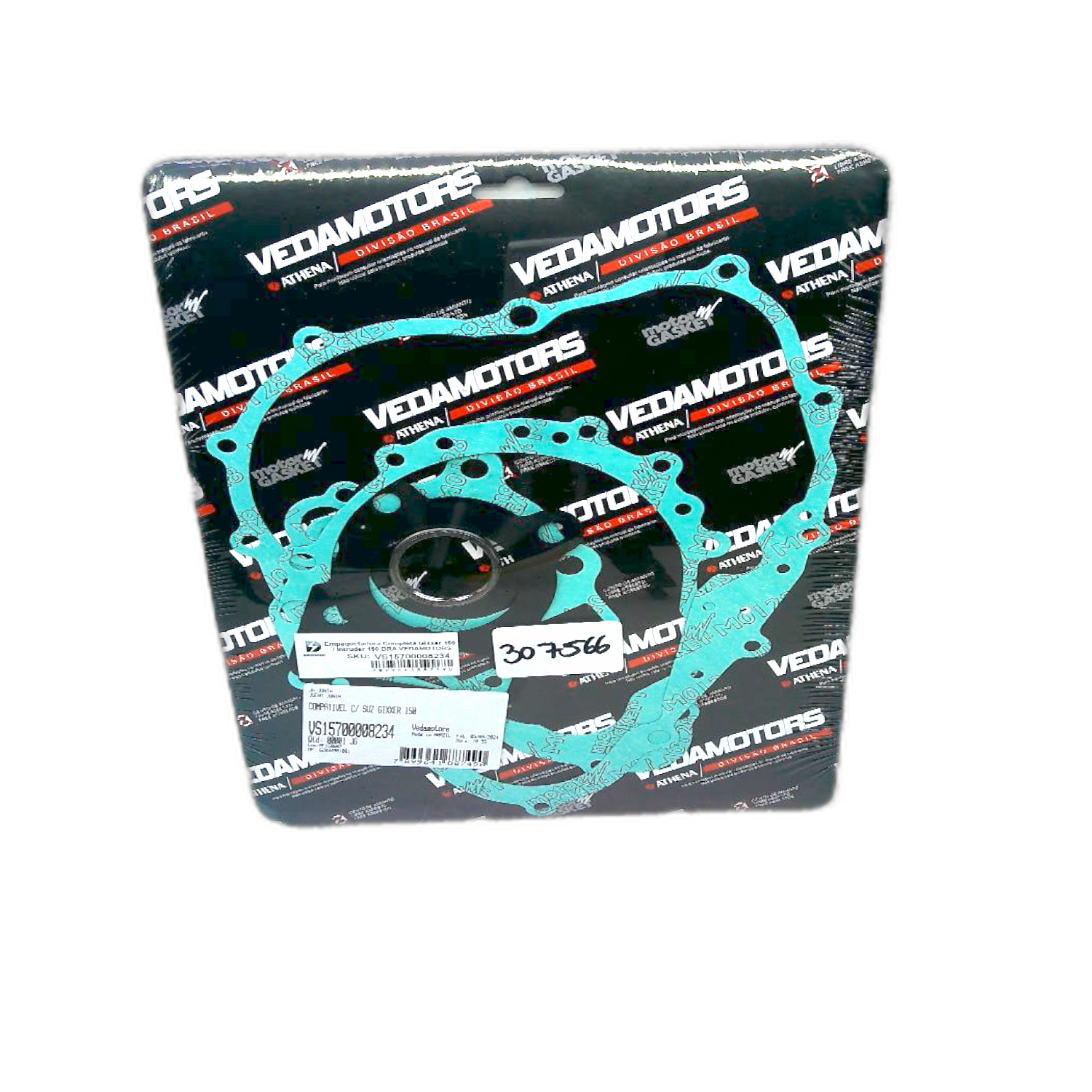 EMPAQUETADURA COMPLETA GIXXER 150 / INTRUDER 150 BRA VEDAMOTORS - 1