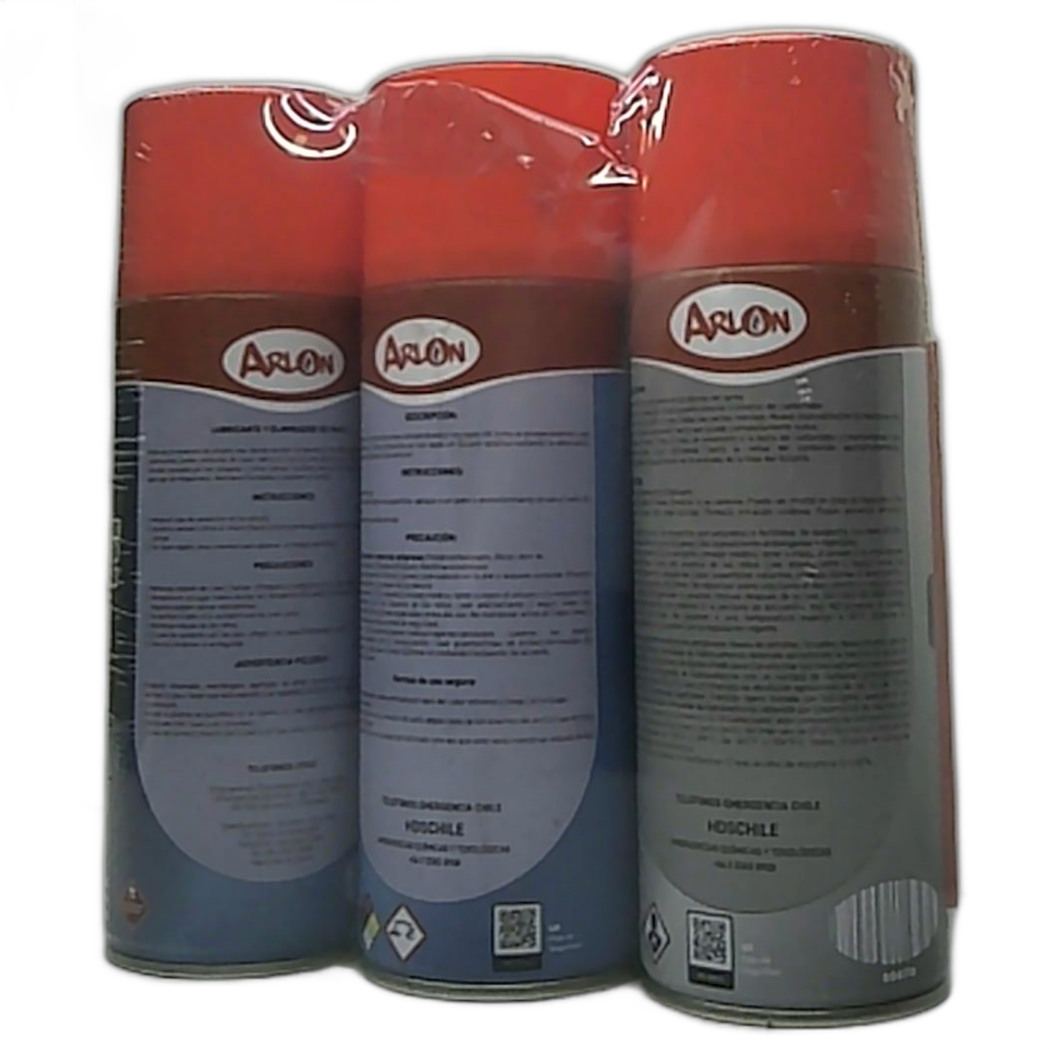 SET LIMPIEZA SILICONA 450ML / LIMPIA CARBURADOR 450ML / LUBRICANTE MULTIUSO 450ML ARLON - 8