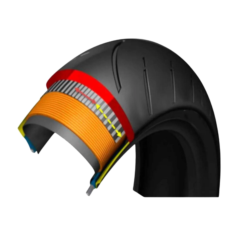 NEUMATICO K06 120/70 17 17 SUPER SPORT TL TL KINGTYRE - 4
