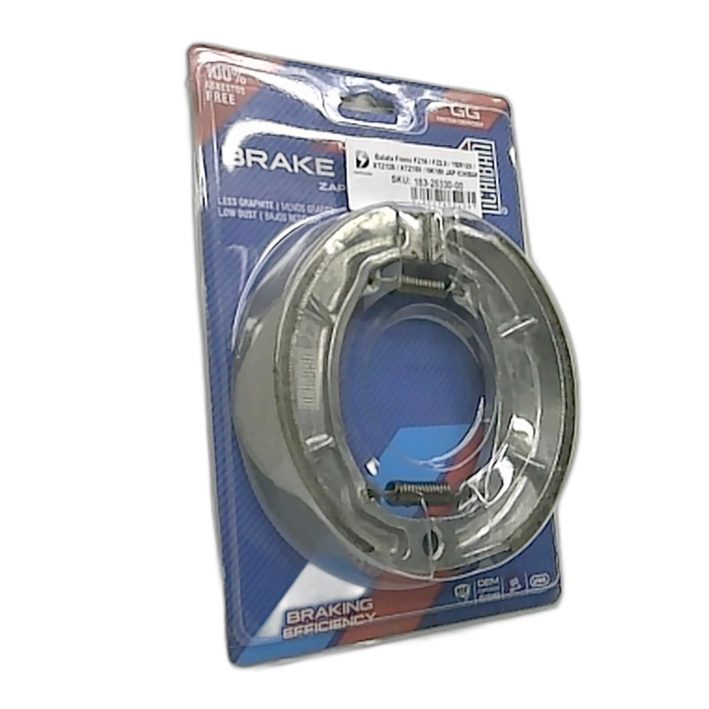 BALATA FRENO FZ16 / FZ2.0 / YBR125 / XTZ125 / XTZ150 / NK150 JAP ICHIBAN - 7
