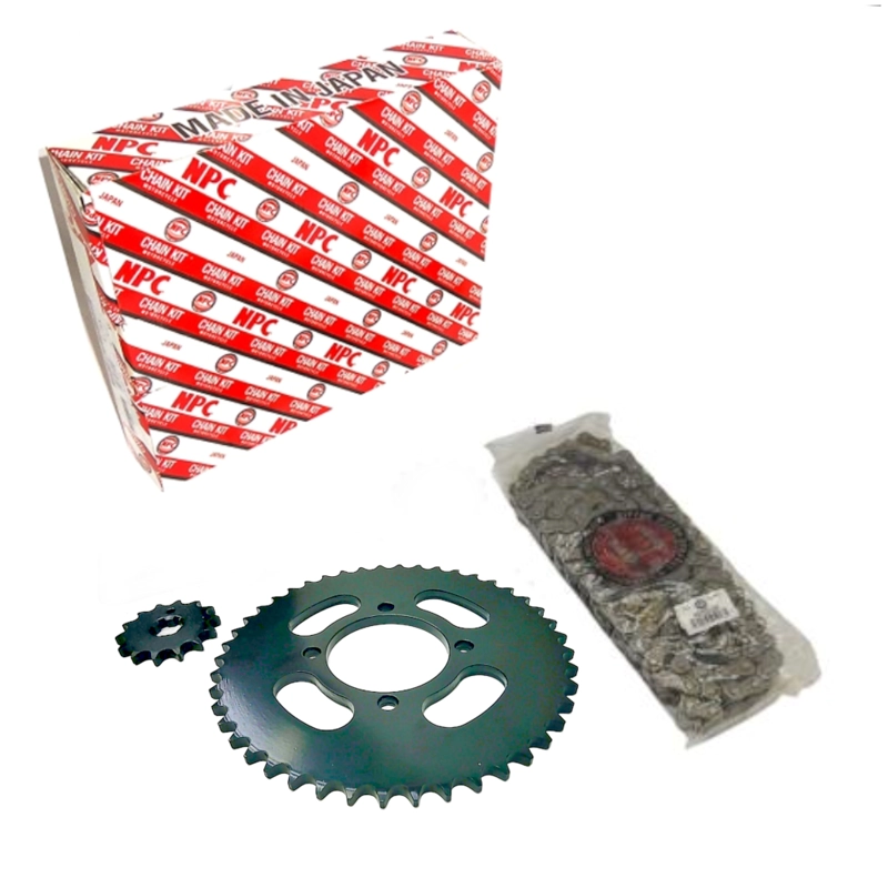 KIT TRANSMISION YBR125 / YBRZ125 428H X 120L 14T 45T JAP NPC - 1