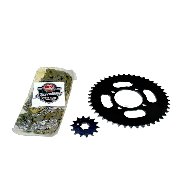 KIT TRANSMISION YBR125 / YBRZ125 428H X 120L 14T 45T JAP NPC - 6