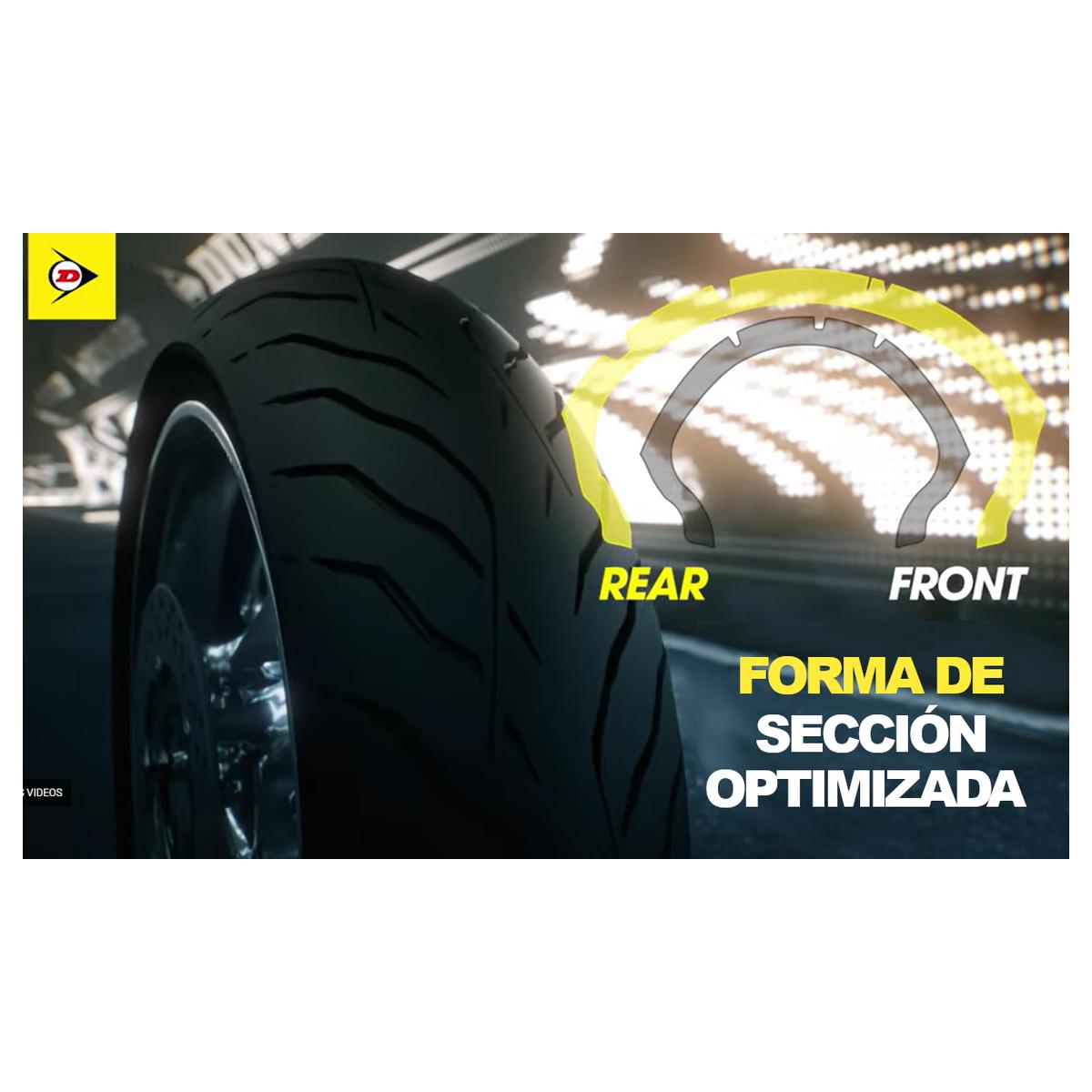 NEUMATICO 160/60-17 69W SPORTMAX ROADSMART IV TL DUNLOP - 9