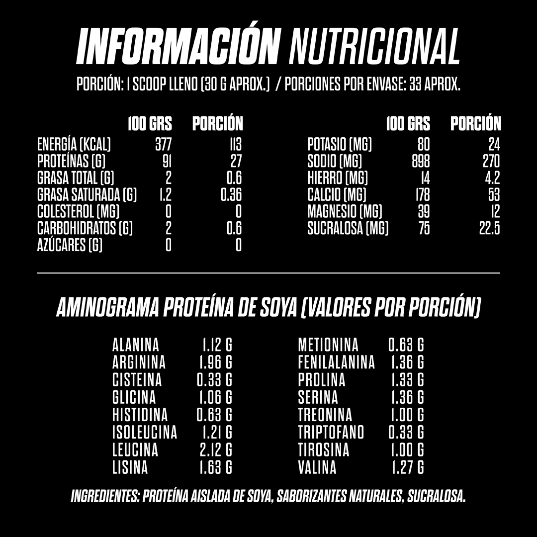 PROTEINA GOHARD VEGETAL AVELLANA CHOCOLATE POLVO 33 SERVICIOS - 2