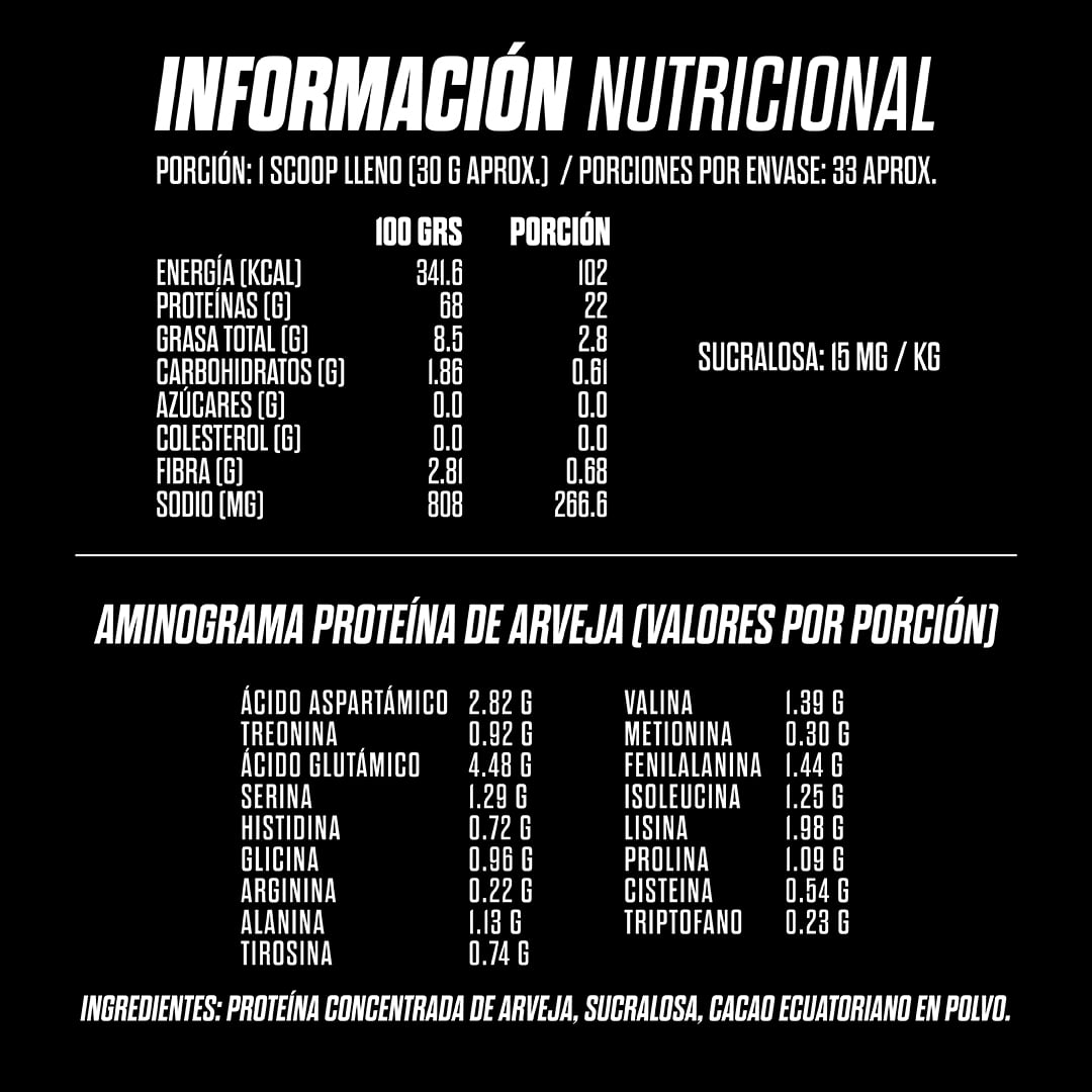 PROTEINA GOHARD VEGETAL ARBERJA POLVO 33 SERVICIOS - 2