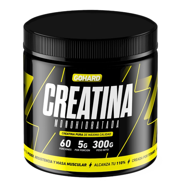 CREATINA GOHARD MONOHIDRATADA POLVO 60 SERVICIOS - 1