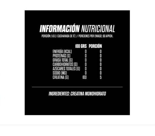 PACK GOHARD PROTEÍNA VEGETAL 33 SERVICIOS + CREATINA MONOHIDRATADA 60 SERVICIOS - 3