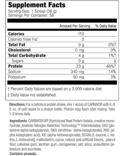 PROTEINA CARNIVOR - MUSCLEMEDS - 4.2 LIBRAS CHOCOLATE - 2