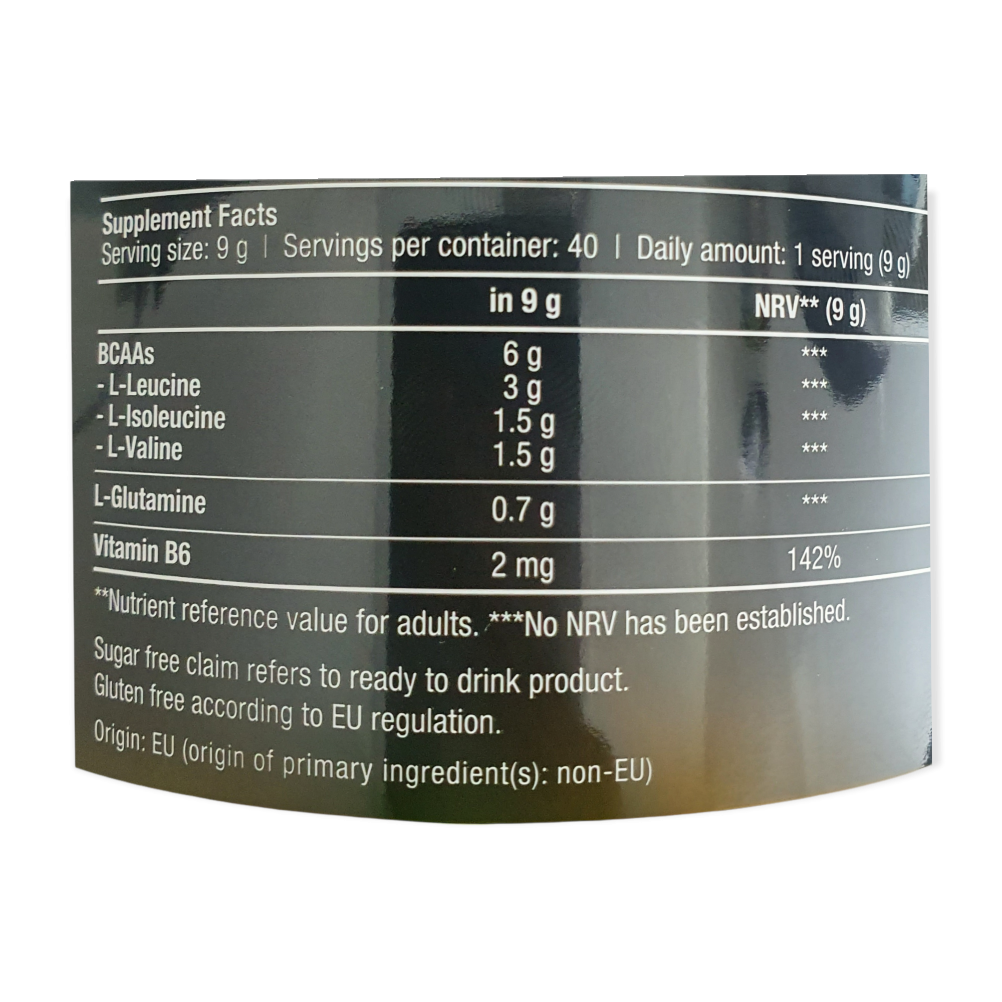 BCAA ZERO - BIOTECH USA - 40 SERVICIOS - WATERMELON - 2
