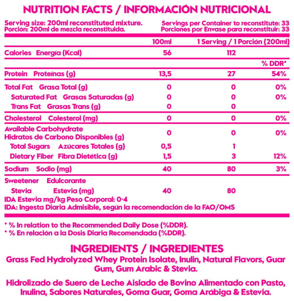 PROTEINA ITALO GROTTINI HIDROLIZADA CREMA PIE LIMON POLVO 2.3 LB 30 SERVICIOS - 2