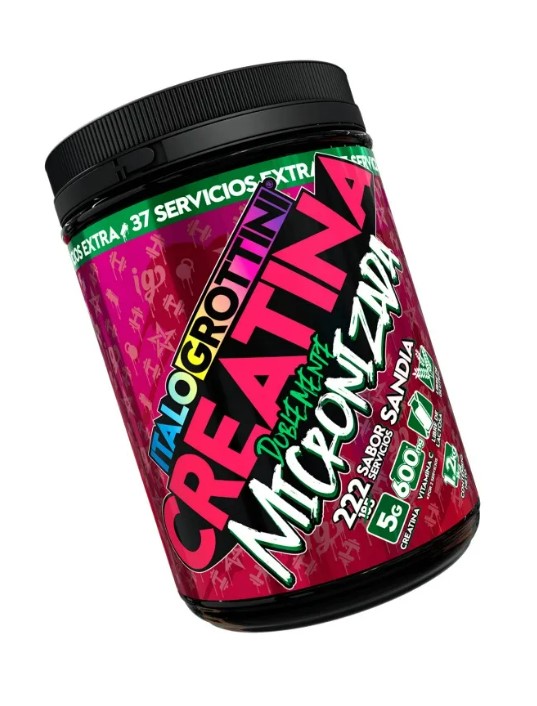 CREATINA ITALO GROTTINI MONOHIDRATO SANDIA POLVO 1.2 KG 222 SERVICIOS - 1