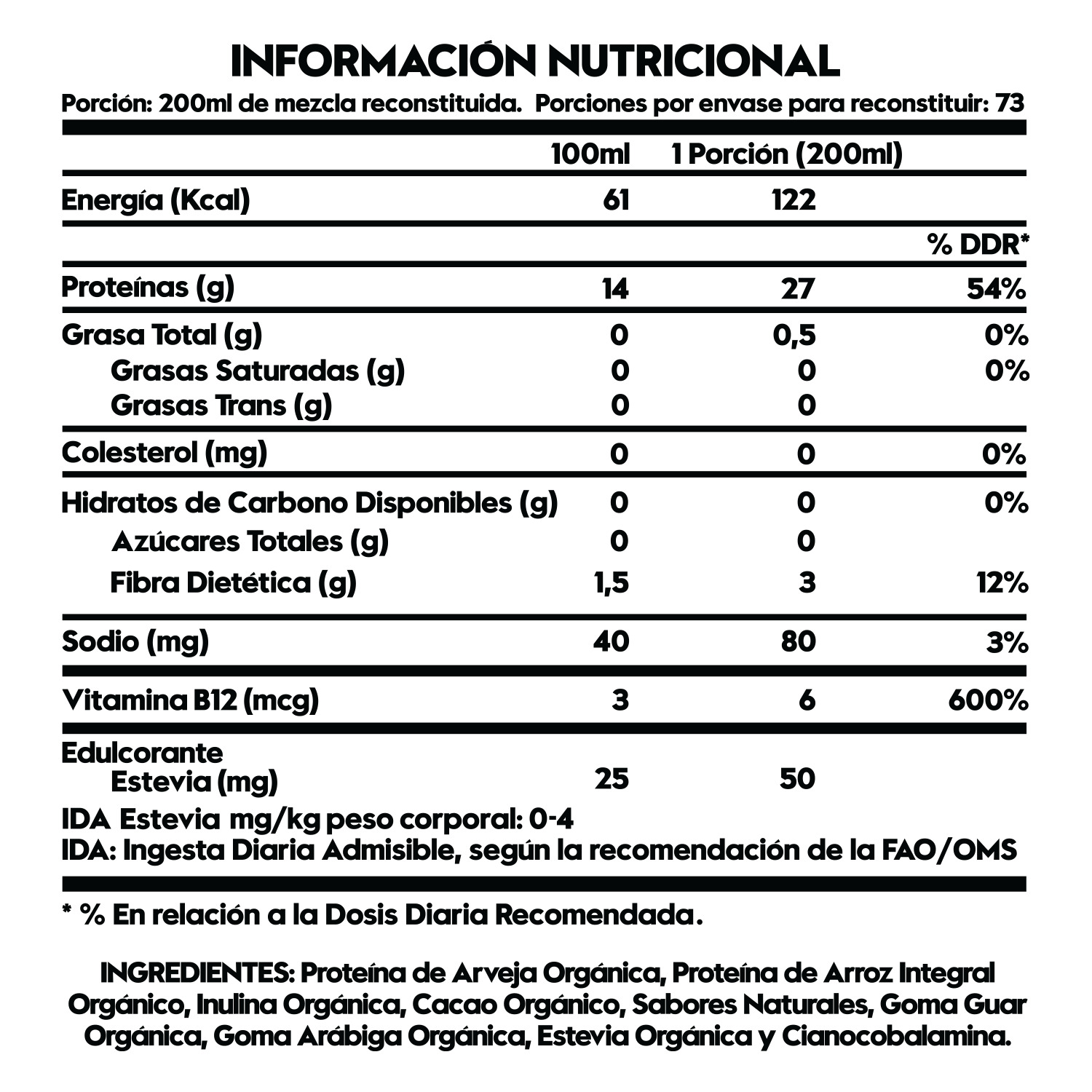 PROTEÍNA ITALO GROTTINI VEGANA I.G. - 73 SERVICOS - 5LIBRAS ARANDANOS CON CREMA - 2