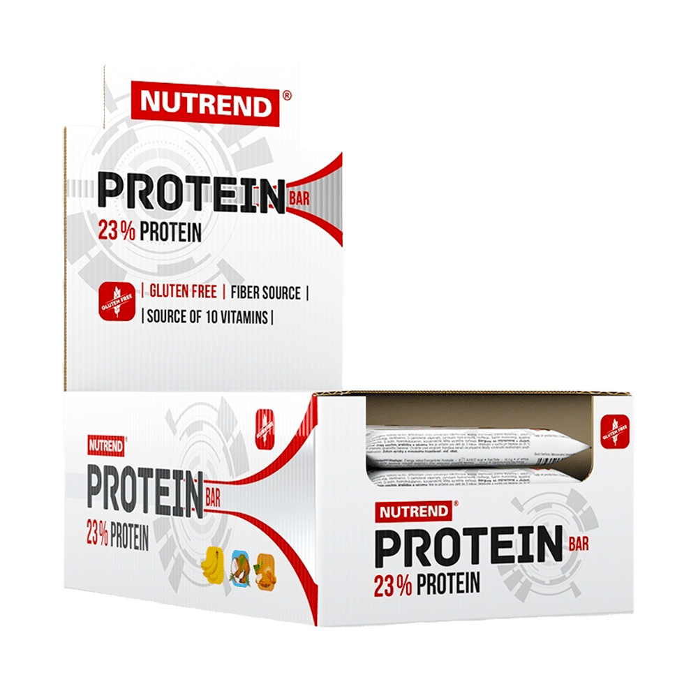 NUTREND PROTEIN BAR - BOX 24 UNIDADES CHOCOLATE - 1