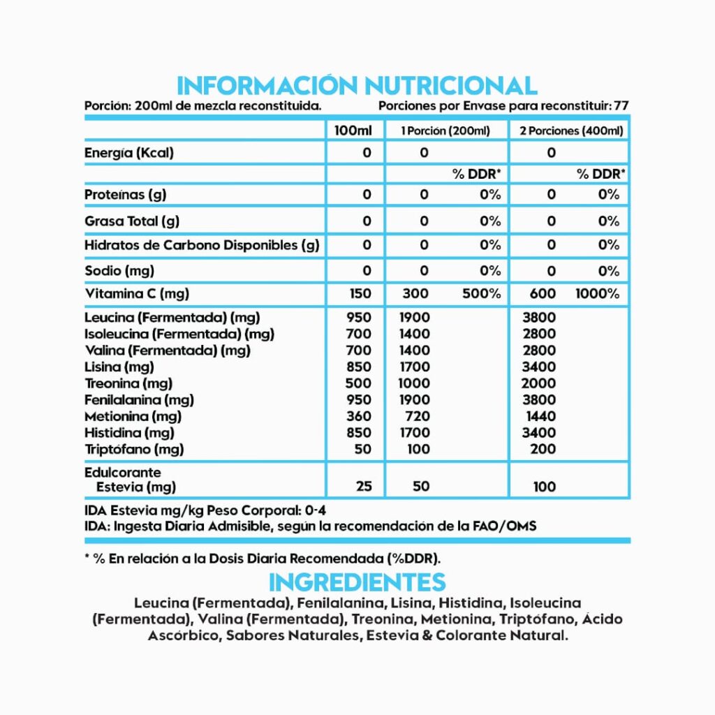 AMINOACIDOS ITALO GROTTINI & BCAAS ESENCIALES POLVO + CREATINA 40 SV SIN SABOR - 3