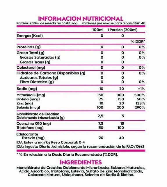 PACK 2 FRASCOS CREATINA ITALO GROTTINI MONOHIDRATO SANDIA NARANJA POLVO 40 SERV C/U - 3