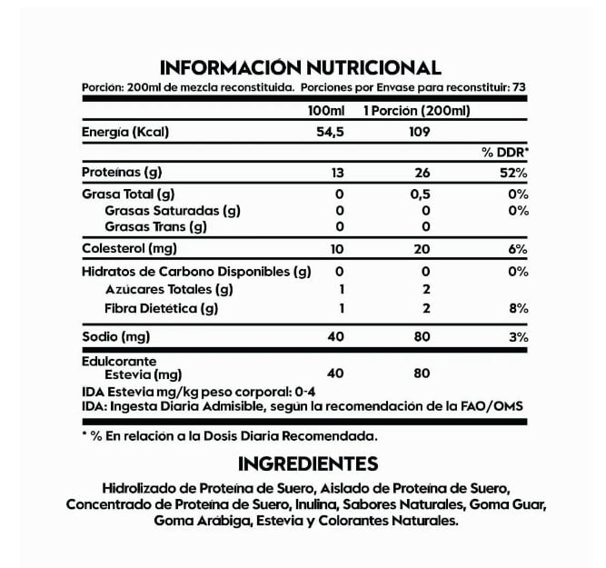 PROTEINA ITALO GROTTINI WHEY DELICIOSA TORTA TRES LECHES POLVO 5 LB + CREATINA 400GR SIN SABOR - 2