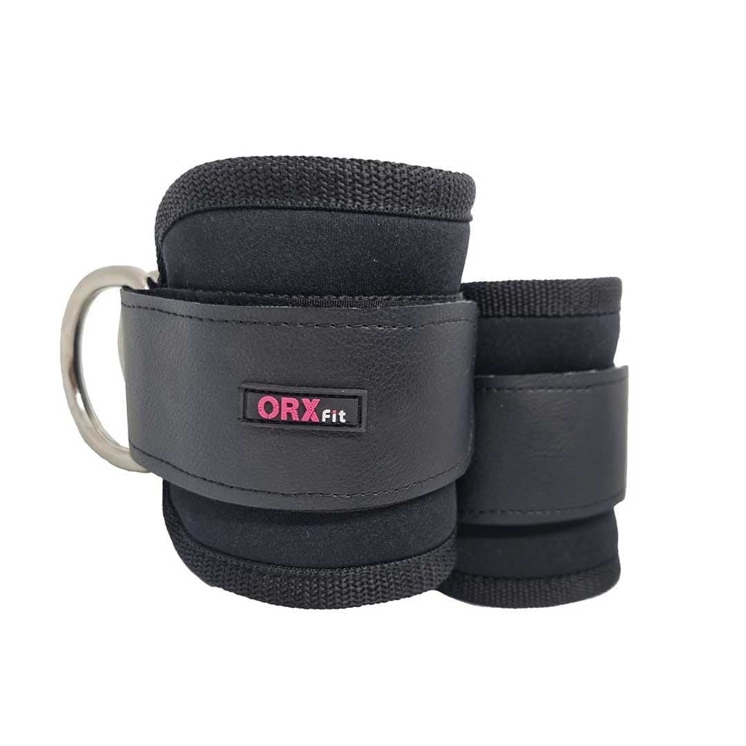 TOBILLERAS DE PATADAS DE GLÚTEOS ORXFIT - NEGRAS - 1