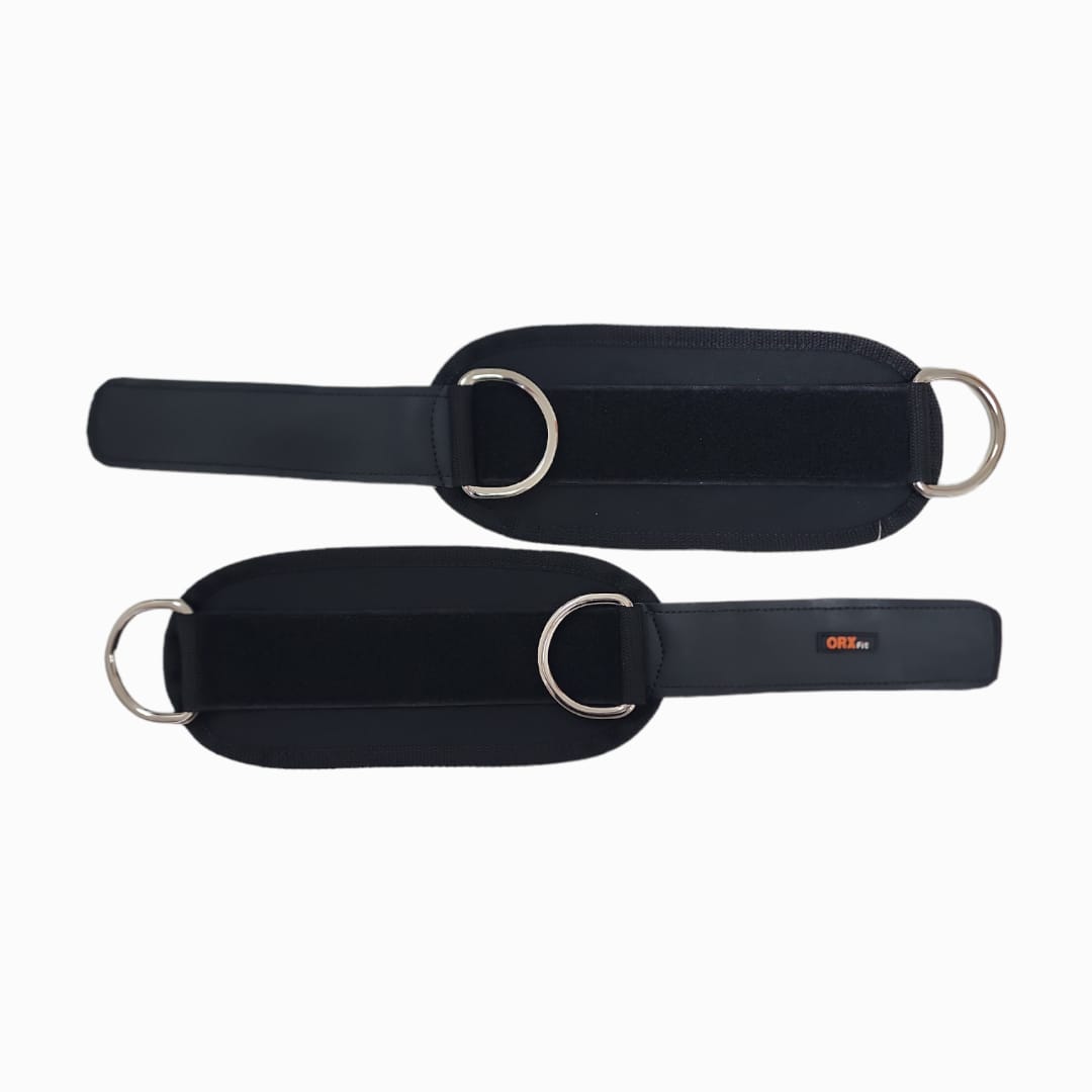 TOBILLERAS DE PATADAS DE GLÚTEOS ORXFIT - NEGRAS - 2