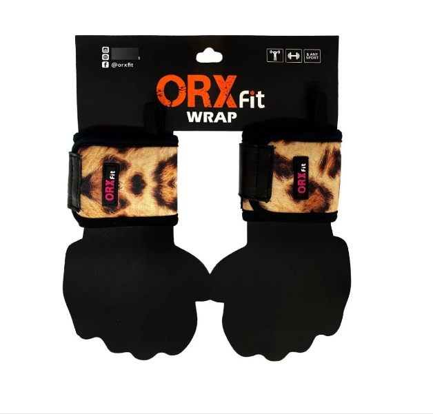 MUÑEQUERAS ORXFIT WRAP - LEOPARD - 1