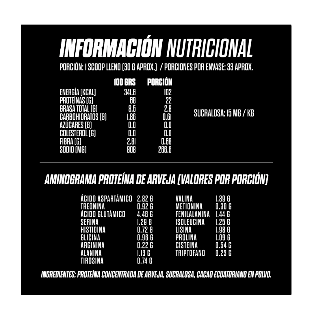 PROTEINA GOHARD CACAO ORGANICO 33 SERV POLVO 1 KG + PRE ENTRENAMIENTO G-PUNK 30 SERV - 2