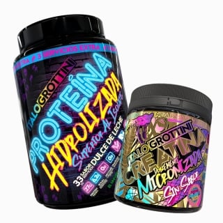 PROTEINA HIDROLIZADA 2,3 LB DULCE DE LECHE + CREATINA MONOHIDRATO 300G - 1