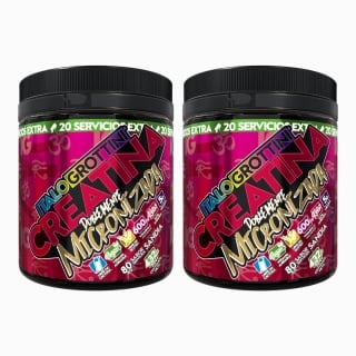 2 CREATINAS MONOHIDRATO ITALO GROTTINI DOBLEMENTE MICRONIZADAS 80 SV C/U - SANDÍA - 1