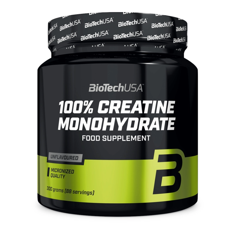 CREATINA BIOTECHUSA MONOHIDRATADA 88 SERVICIOS 300GR - 1